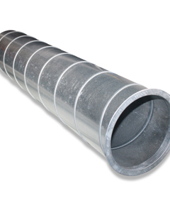 Roller laminated tube ND200-1000 w/1flange